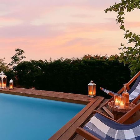 Navarino Captains Villa - Lux Private Pool Retreat ماراثوبوليس المظهر الخارجي الصورة