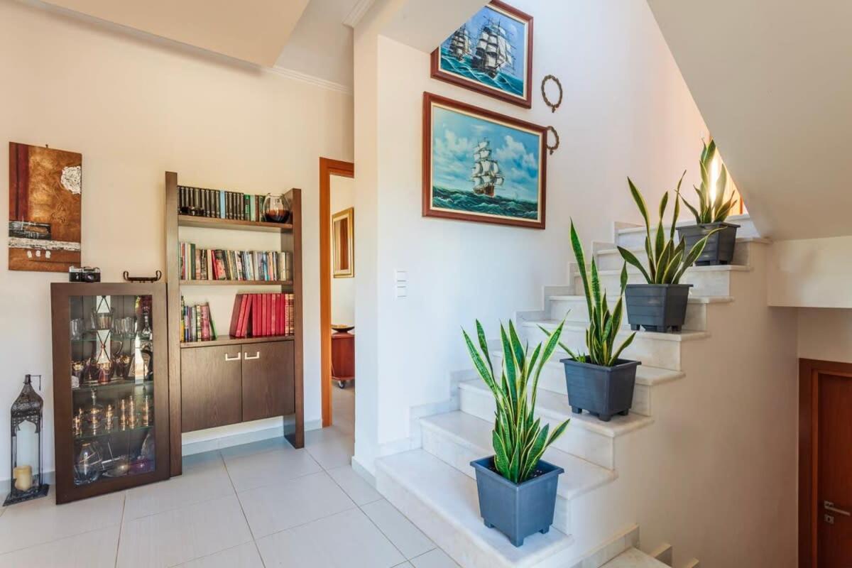 Navarino Captains Villa - Lux Private Pool Retreat ماراثوبوليس المظهر الخارجي الصورة