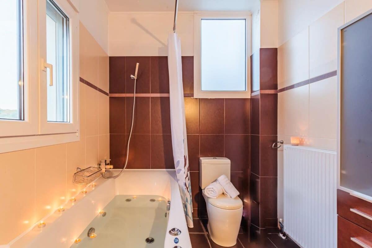 Navarino Captains Villa - Lux Private Pool Retreat ماراثوبوليس المظهر الخارجي الصورة