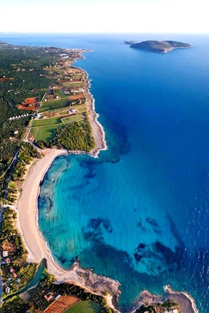 Navarino Captains Villa - Lux Private Pool Retreat ماراثوبوليس المظهر الخارجي الصورة