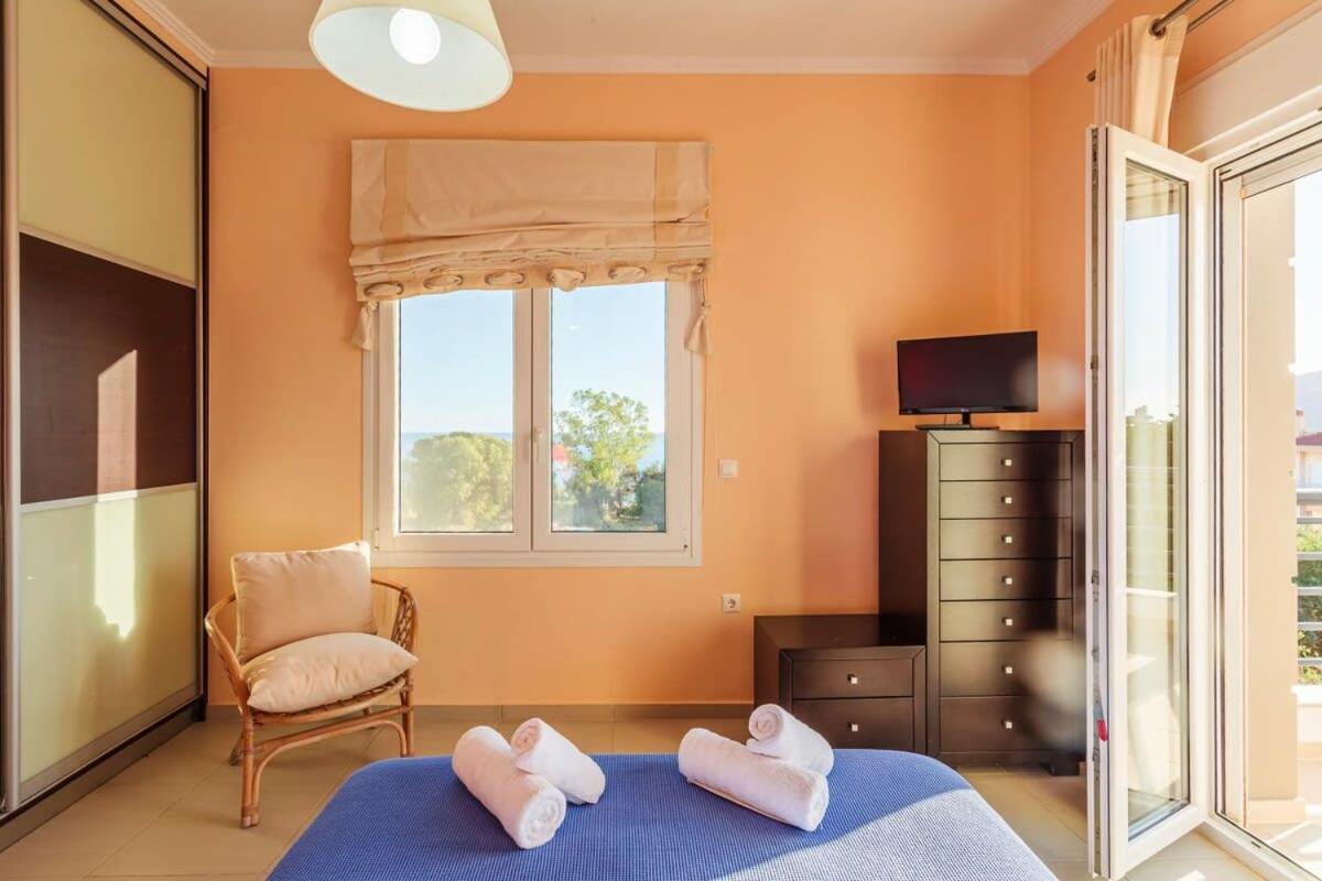 Navarino Captains Villa - Lux Private Pool Retreat ماراثوبوليس المظهر الخارجي الصورة