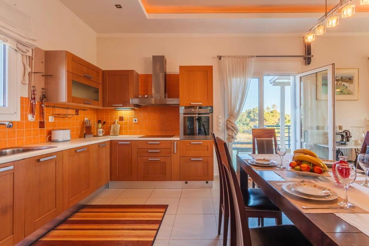 Navarino Captains Villa - Lux Private Pool Retreat ماراثوبوليس المظهر الخارجي الصورة