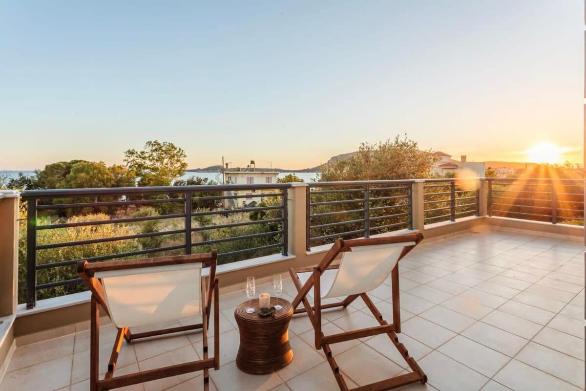 Navarino Captains Villa - Lux Private Pool Retreat ماراثوبوليس المظهر الخارجي الصورة