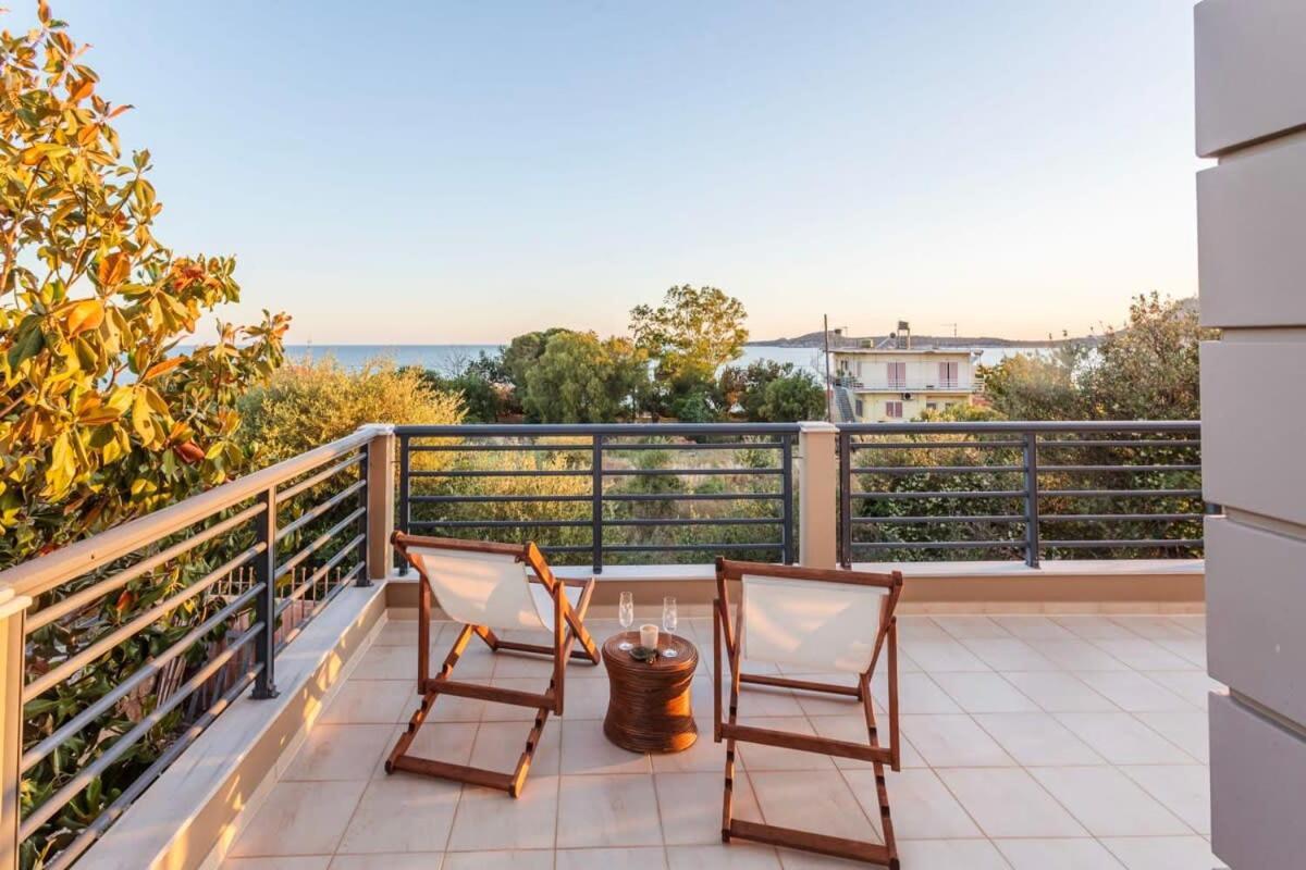 Navarino Captains Villa - Lux Private Pool Retreat ماراثوبوليس المظهر الخارجي الصورة