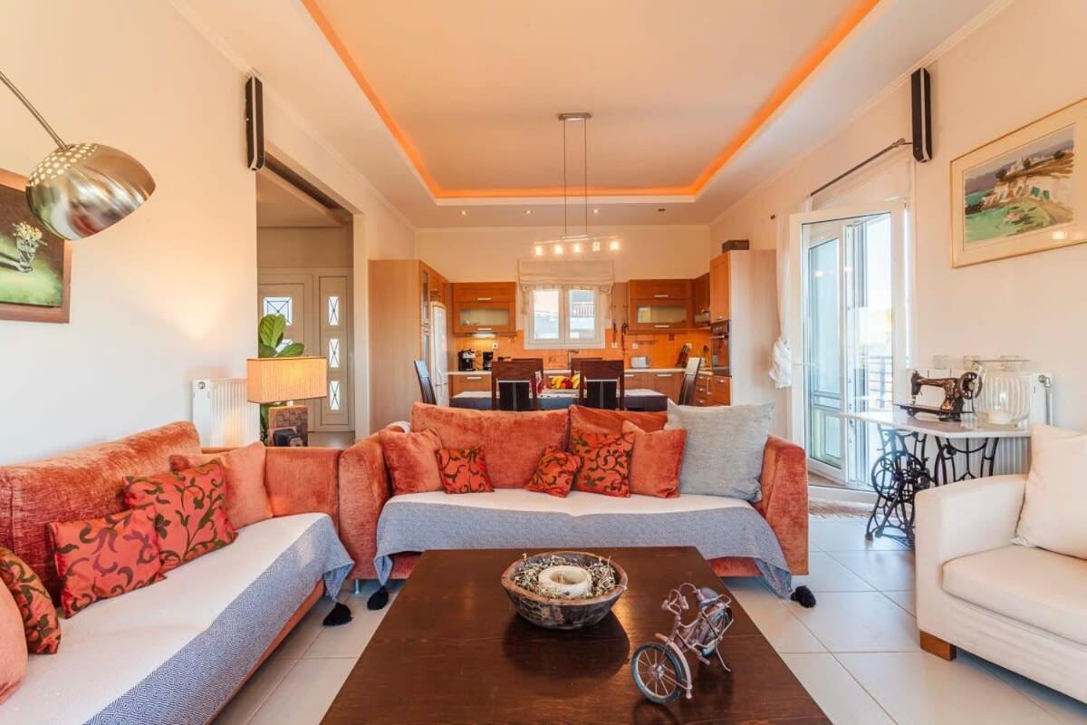 Navarino Captains Villa - Lux Private Pool Retreat ماراثوبوليس المظهر الخارجي الصورة